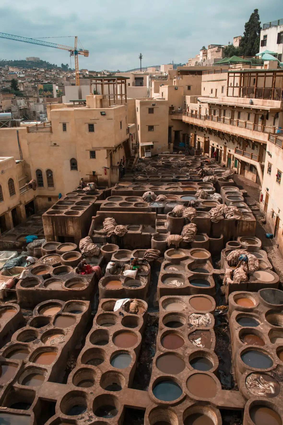 Tannery vats